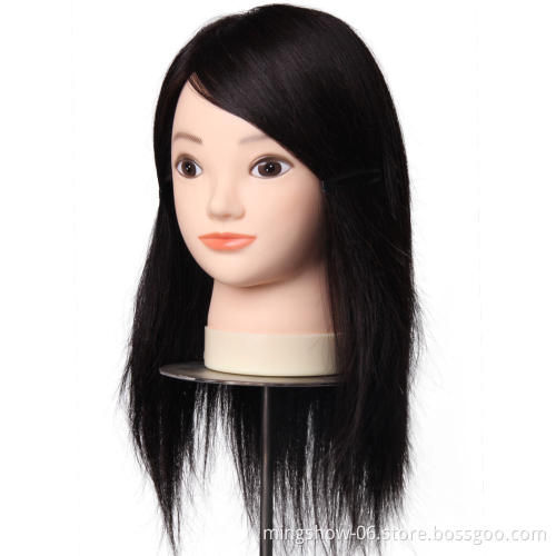 Professional Hair Hairdressing Training Practice Mannequin Practice Head Salon Women Hairdresser Styling Head Mold Training